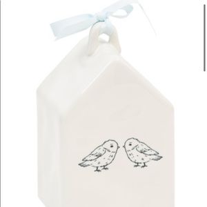 NEW Rae Dunn Ceramic Baby Bird Icon Blue